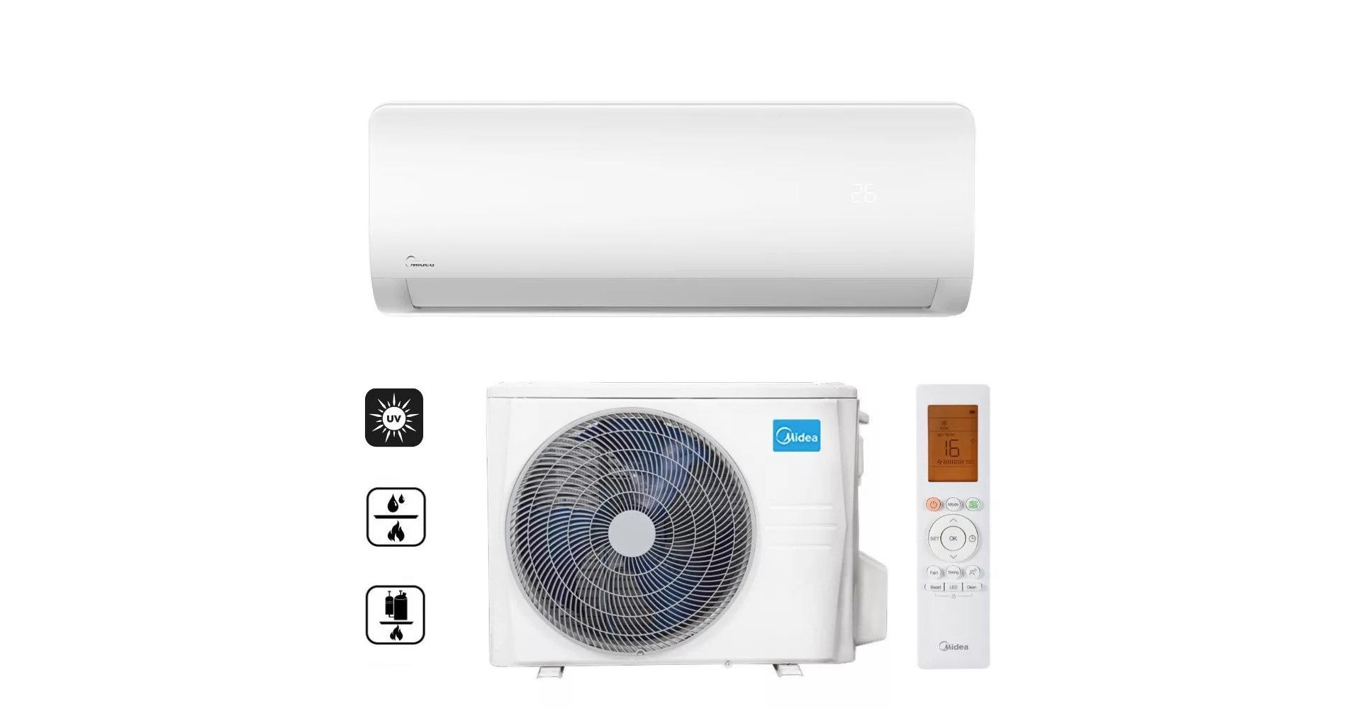 Midea MG2X-12-SP Xtreme Save oldalfali split (R32, 3,5 kW) - Midea ...
