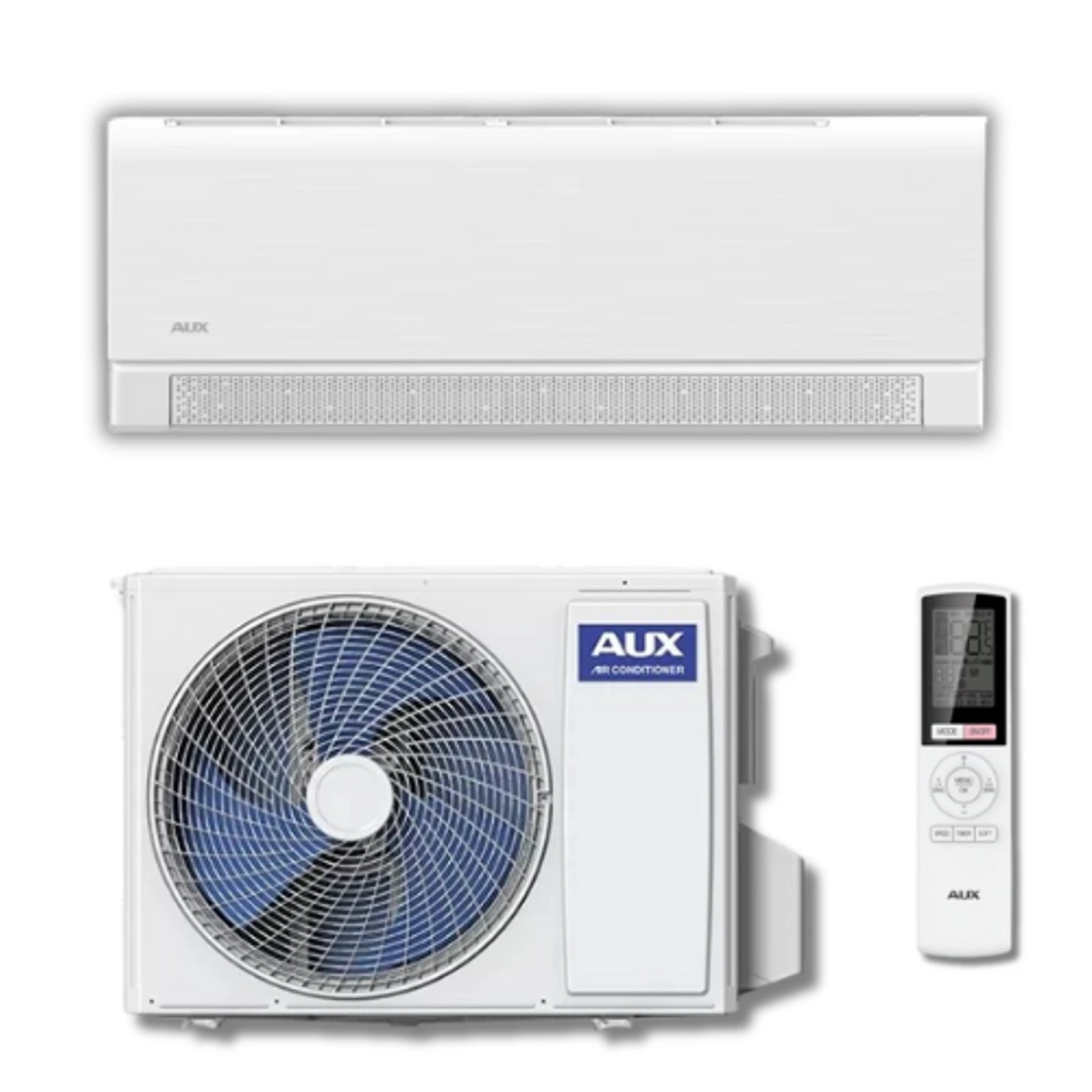 AUX C Smart ASW-H12C5A4/CAR3DI-D0 (Huzatmentes) oldalfali klíma szett 3,5 kW 